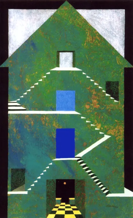 The other light by Ritendra Roy - Acrylic on Canvas