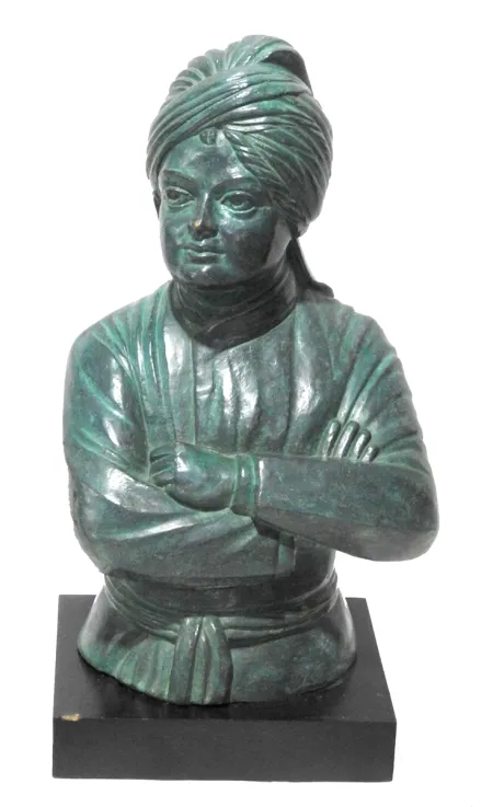 Untitled by Bimal Kundu - Bronze Sculpture