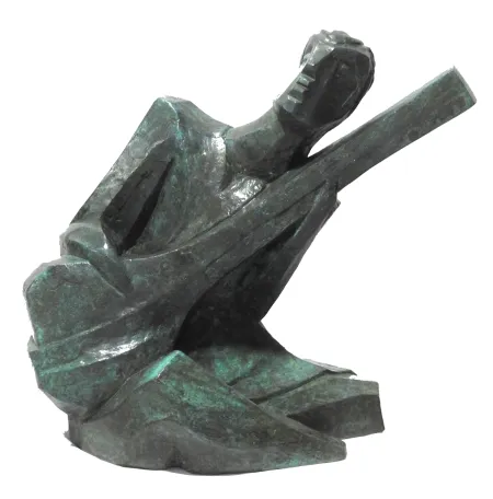 Untitled by Bimal Kundu - Bronze Sculpture