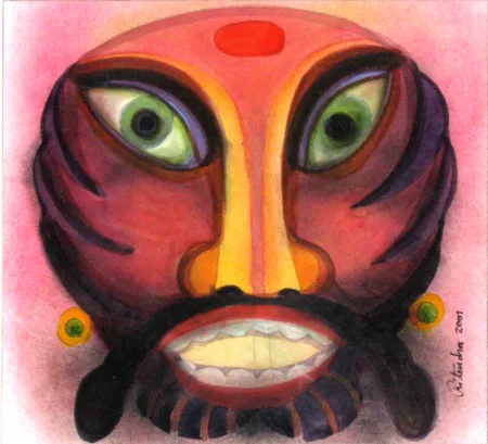 Untitled by Ritendra Roy - Acrylic on Paper