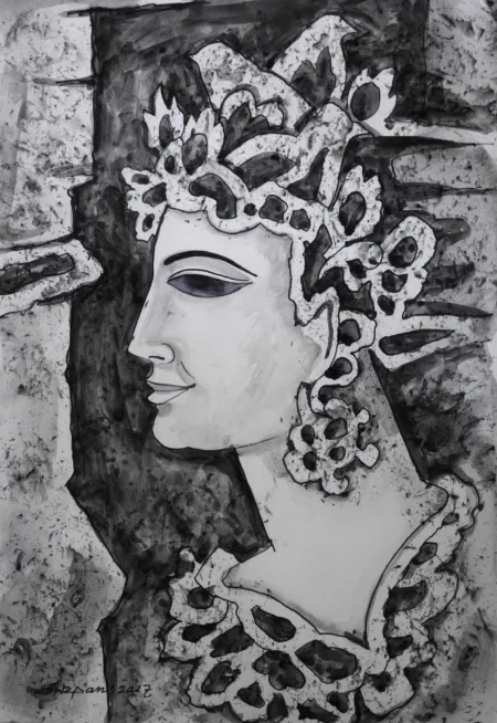 Untitled by Swapan Kumar Saha - Pencil, Pen & Ink on Paper