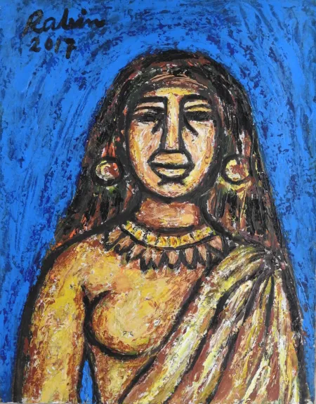 Women by Rabin Mondal - Acrylic on board
