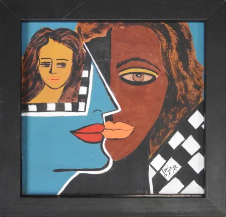 Untitled by Gouri Seth - Acrylic on board