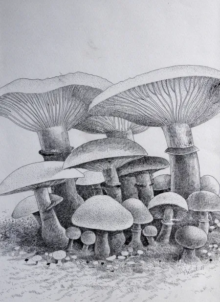 Untitled by Biraj Kumar Paul - Pencil on Paper