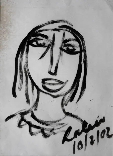 Untitled by Rabin Mondal - Acrylic on board