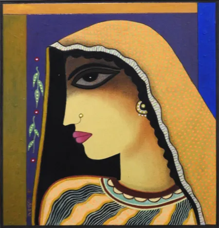 Untitled by Deborshi Ash - Acrylic on board