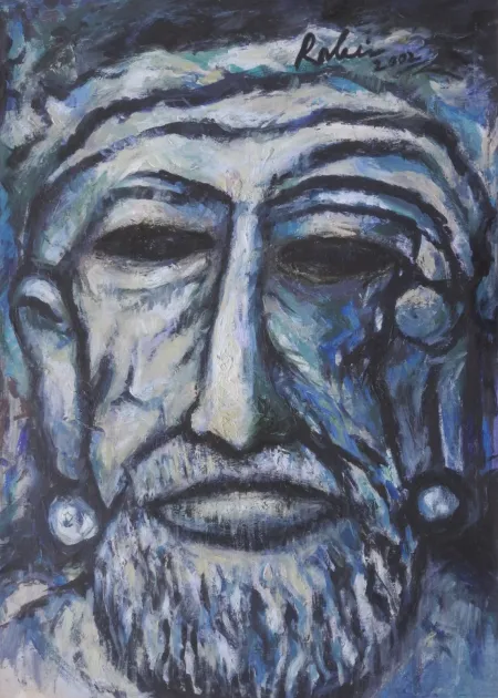 Untitled by Rabin Mondal - Acrylic on board