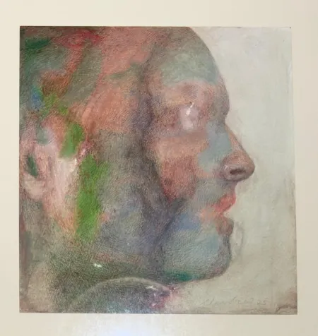Untitled by Chandra Bhattacharjee - Watercolour on Paper