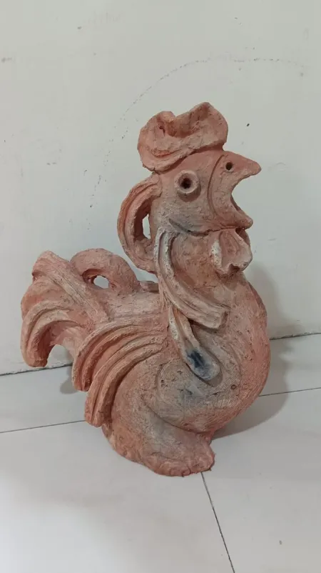 Untitled by Shyamal Roy - Terracotta Sculpture