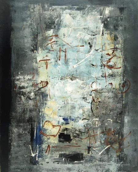 Untitled by Sunil De - Acrylic on Canvas