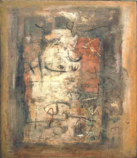 Untitled by Sunil De - Oil on Canvas