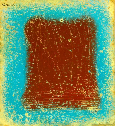 Untitled by Partha Pratim Deb - Oil on board