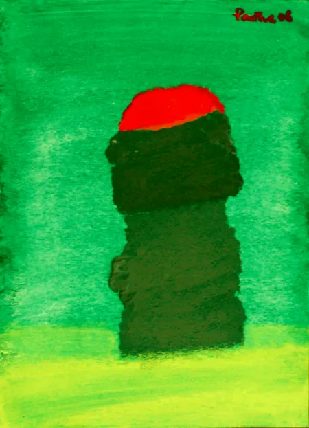 Untitled by Partha Pratim Deb - Ink & Acrylic on board