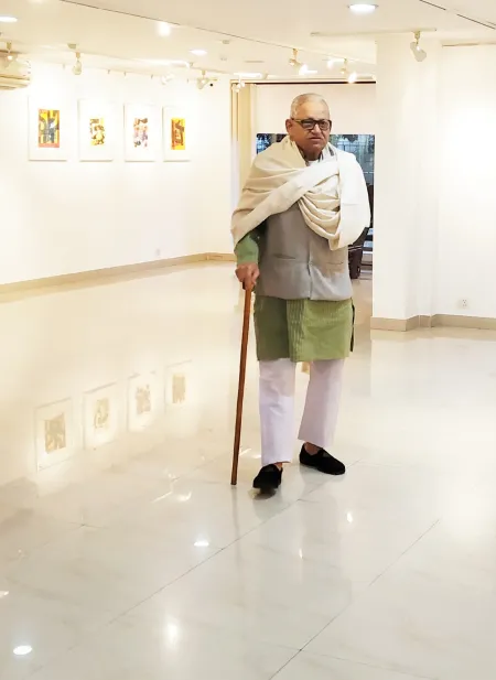 Photo gallery image 1 - Morning Dew Recent Paintings by Lalu Prasad Shaw