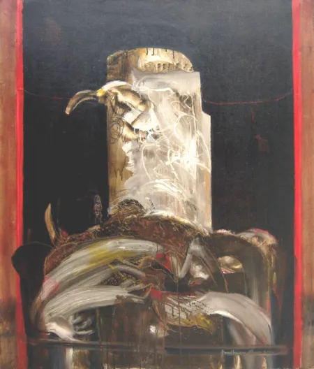 Calcutta 71 by Amitava Dhar - Oil on Canvas