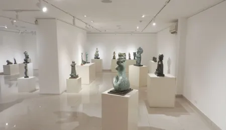 Photo gallery image 6 - Ethereal Forms: A Tribute to Shankar Ghosh - Exhibition at Aakriti Art Gallery, Kolkata