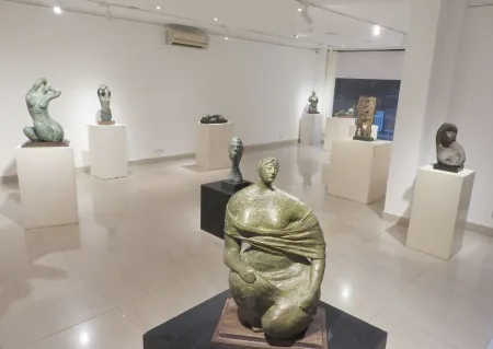 Photo gallery image 10 - Ethereal Forms: A Tribute to Shankar Ghosh - Exhibition at Aakriti Art Gallery, Kolkata