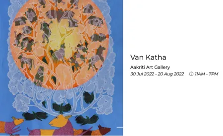 Padma Shri Bhajju Shyam's Exhibition 'Van Katha' at Aakriti Art Gallery