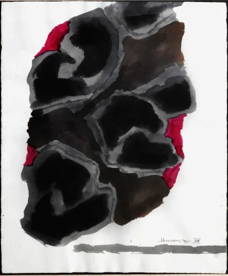 UNTITLED by Maqbool Fida Husain - Watercolour Painting