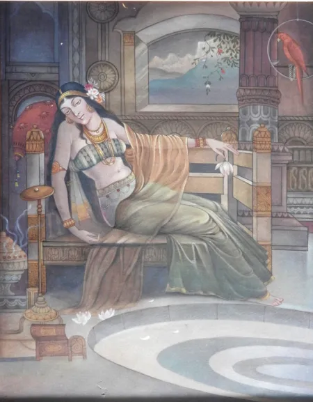 Untitled by ANONYMOUS - Watercolour and Wash on Paper