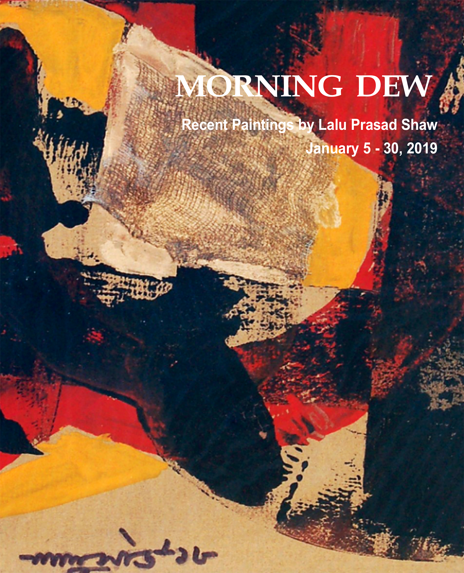 Exhibition catalogue: MORNING DEW