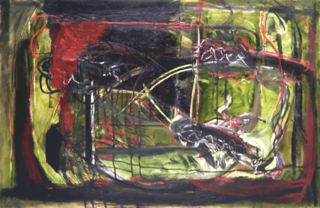 Untitled by Amitava Dhar - Oil on Canvas