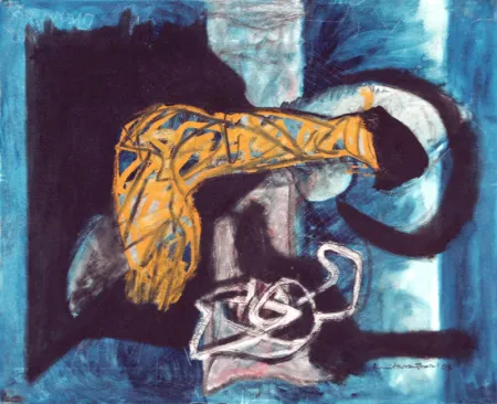 Untitled by Amitava Dhar - Oil on Canvas
