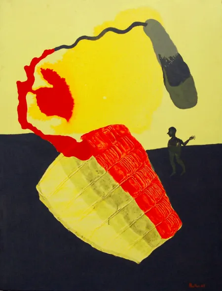 Untitled by Partha Pratim Deb - Acrylic on Canvas