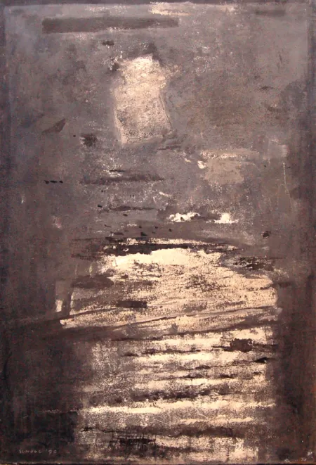 Marine-II by Sunil De - Acrylic Painting