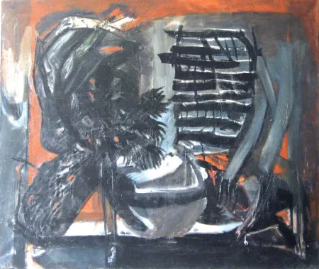 Untitled by Amitava Dhar - Oil on Canvas