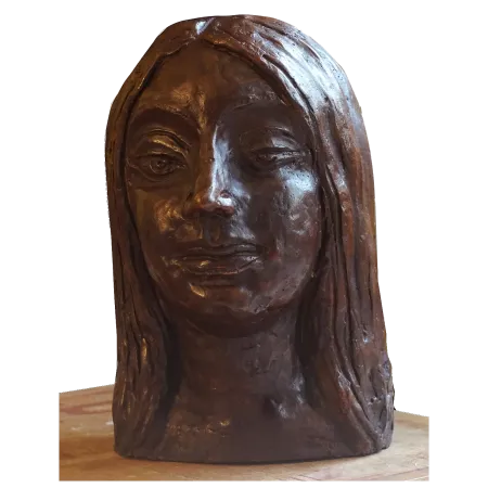 Banalata by Jogen Chowdhury - Bronze Sculpture