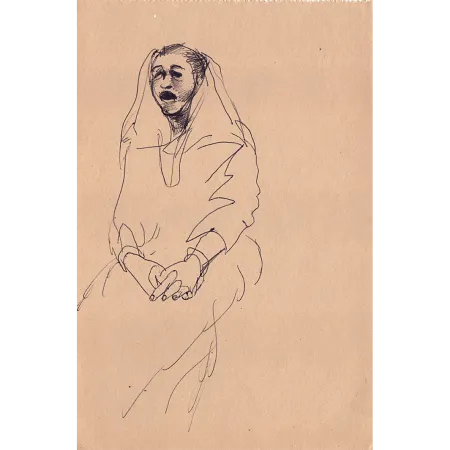 Untitled by K. G. Subramanyan - Ballpoint Pen on Paper