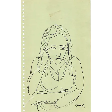 Untitled by K. G. Subramanyan - Ballpoint Pen on Paper