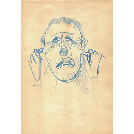 Untitled by K. G. Subramanyan - Gouache on Paper