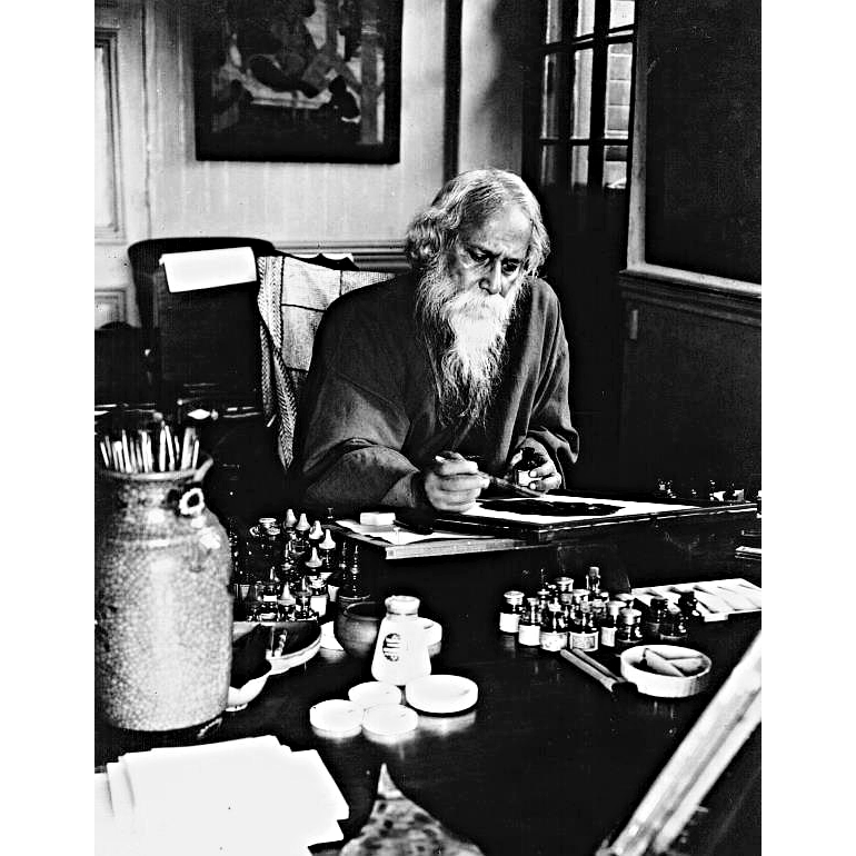 When Words Became Images: Why Rabindranath Tagore Began Painting at Sixty-Seven