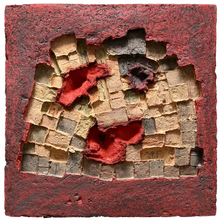 Aerial View by Dattatreya Apte - Dyed & Hand Coloured Pulp Cast
