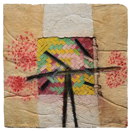 Summer by Dattatreya Apte - Dyed & Hand Coloured Pulp Cast