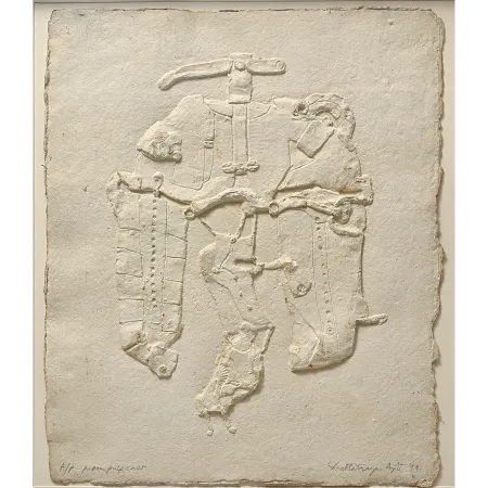 Untitled by Dattatreya Apte - Paper Pulp Cast