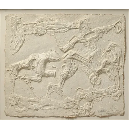 Untitled by Dattatreya Apte - Paper Pulp Cast