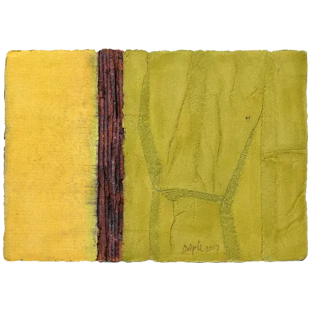 Colour Field - II by Dattatreya Apte - Dyed & Hand Coloured Pulp Cast