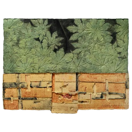 Behind The Wall by Dattatreya Apte - Dyed & Hand Coloured Pulp Cast