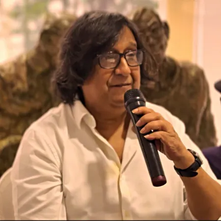Nanak Ganguly at the Launch of Art Insight & Ask Aakriti