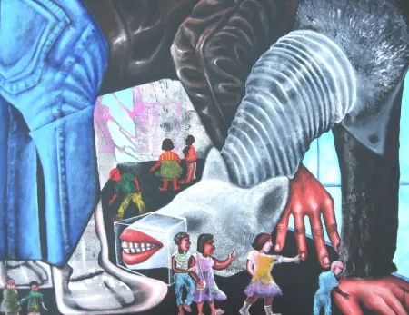 Untitled by Mithun Dasgupta - Acrylic on Canvas