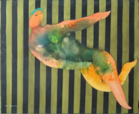 Untitled by Babu Xavier - Acrylic on Canvas