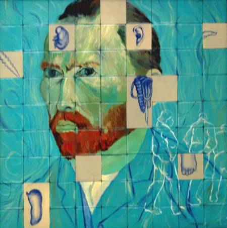 Vincent by Jayanta Roy - Acrylic on Canvas