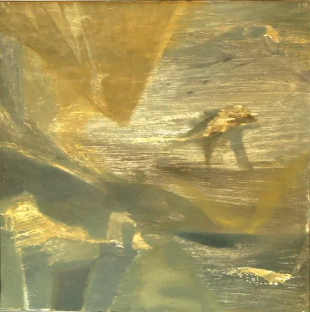 Untitled by Amitava Dhar - Acrylic on Canvas