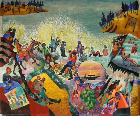 Untitled by Mithun Dasgupta - Acrylic on Canvas