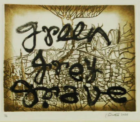Untitled by Soumik Chakroborty - Etching