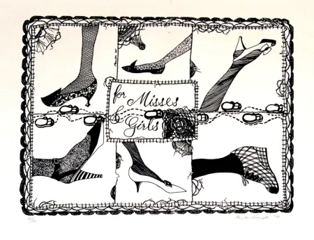 Untitled by Paula Sengupta - Serigraph