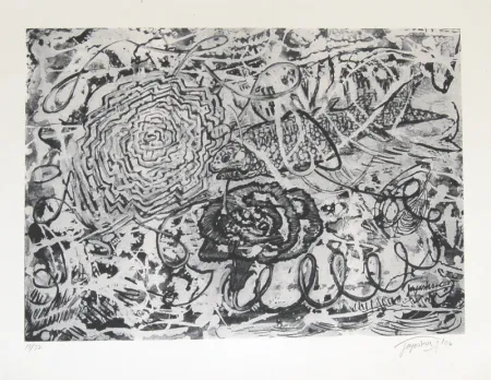 Untitled by Jayashree Chakravarty - Serigraph